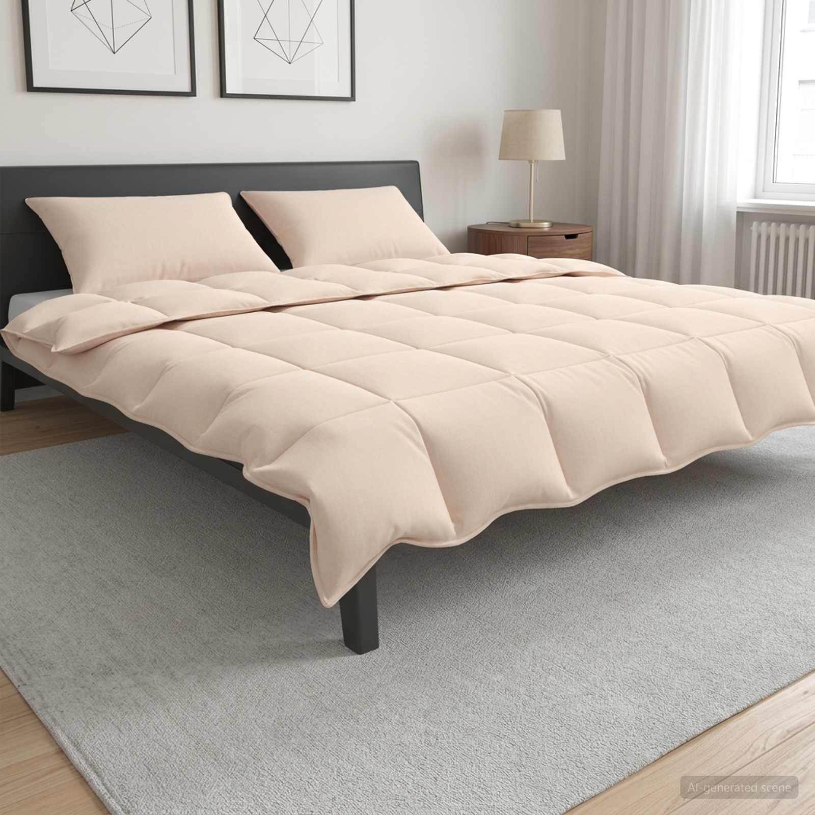 3431693_1.jpg vidaXL Sada prikrývok 2 ks 240 x 220 cm Celoročne Kapoková vlákno – Obrázok 1