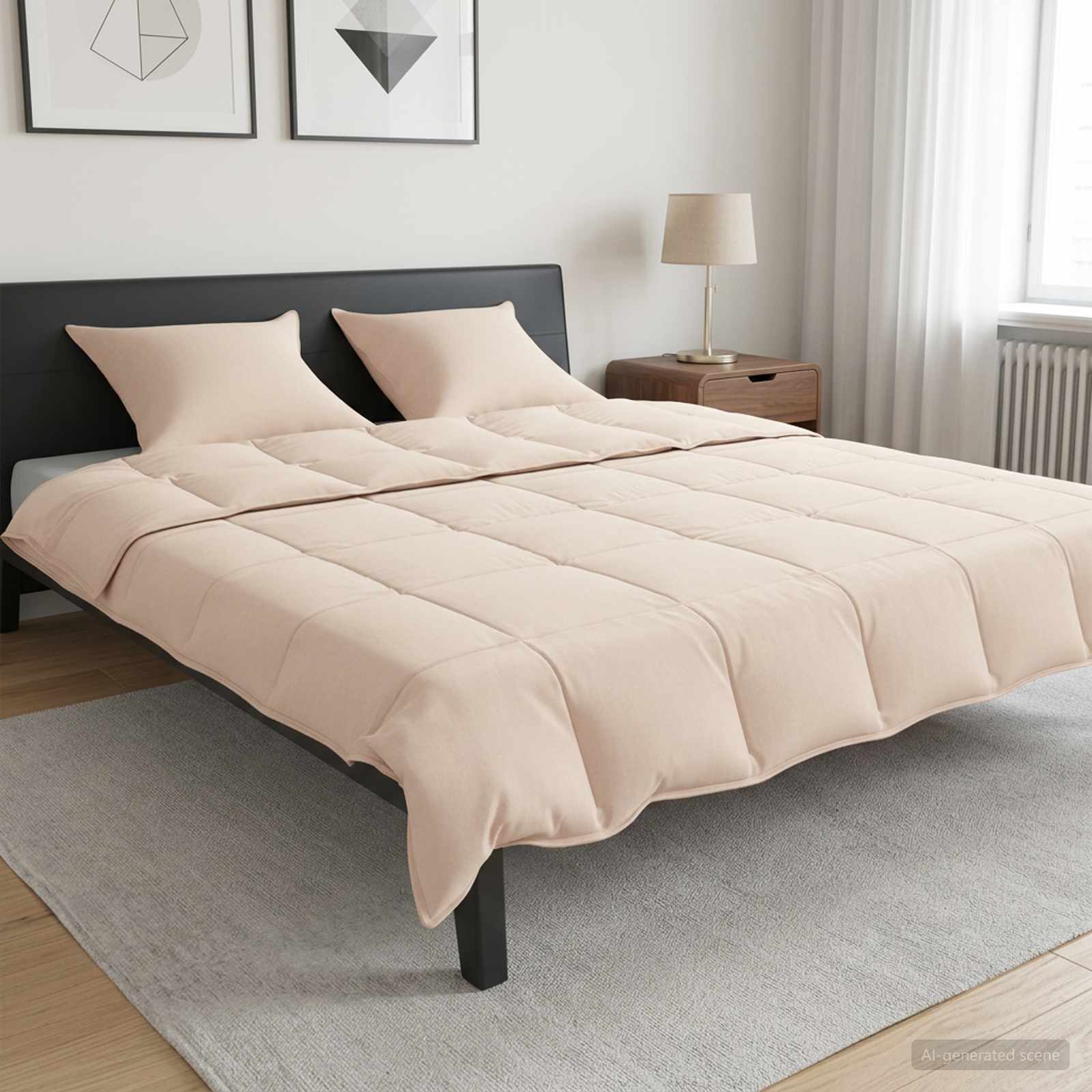 3431866_1.jpg vidaXL Sada prikrývok 2 ks 200 x 240 cm Celoročne Kapoková vlákno – Obrázok 1