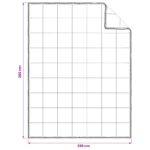 vidaXL Sada prikrývok 2 ks 260 x 220 cm Kapok a polyester Béžová – Obrázok 9