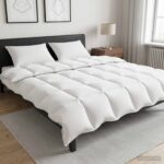 vidaXL Súprava paplónu a vankúša 3 ks 260 x 220 cm Zima 1080 g/ks