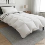 vidaXL Sada prikrývok 3 ks 155 x 220 cm Celoročne Bambus Biela – Obrázok 10