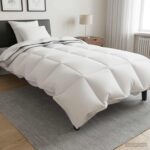 vidaXL Sada prikrývok 3 ks 155 x 220 cm Celoročne Bambus Biela