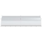 vidaXL Kurník pre kurčatá Strieborná 400 x 150 x 100 cm – Obrázok 4
