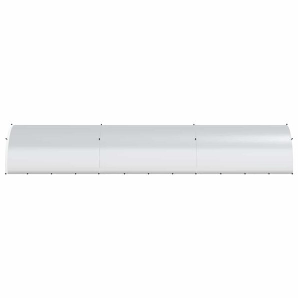 vidaXL Kurník pre kurčatá Strieborná 600 x 150 x 100 cm – Obrázok 4