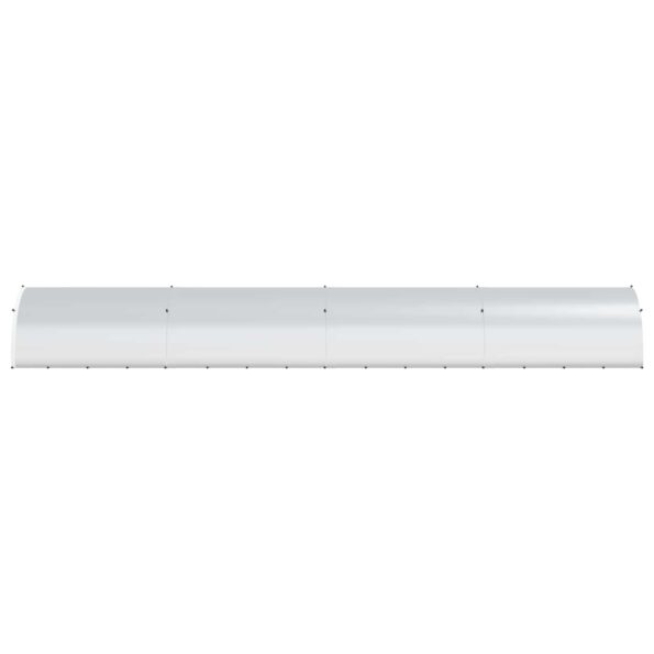 vidaXL Kurník pre kurčatá Strieborná 800 x 150 x 100 cm – Obrázok 4