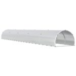 vidaXL Kurník pre kurčatá Strieborná 1000 x 150 x 100 cm – Obrázok 5
