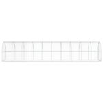 vidaXL Kurník pre kurčatá Strieborná 1000 x 200 x 200 cm – Obrázok 4