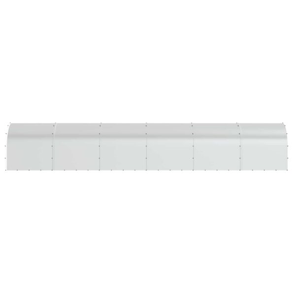 vidaXL Kurník pre kurčatá Strieborná 1200 x 200 x 200 cm – Obrázok 4