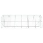 vidaXL Kurník pre kurčatá Strieborná 600 x 300 x 200 cm – Obrázok 4