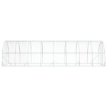 vidaXL Kurník pre kurčatá Strieborná 800 x 300 x 200 cm – Obrázok 4