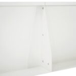 vidaXL Oporný múr 4 ks 60 x 12 x 40 cm Oceľ Biela – Obrázok 7