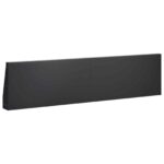 vidaXL Oporný múr 6 ks 80 x 12 x 30 cm Oceľ Čierna – Obrázok 5