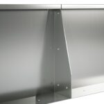 vidaXL Oporný múr 6 ks 80 x 12 x 50 cm Pozinkovaná oceľ Strieborná – Obrázok 7
