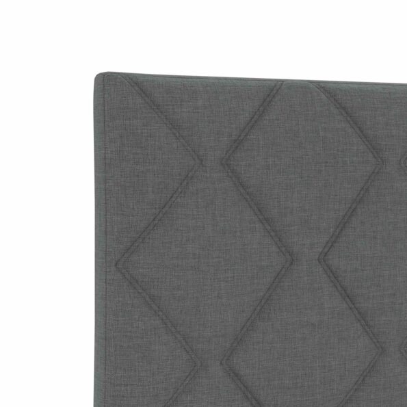 vidaXL Postel s úložným prostorem a matrací Tmavosivá 120 x 200 cm – Obrázok 10