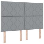 vidaXL Postel s úložným prostorem a matrací Svetlosivá 140 x 200 cm – Obrázok 4