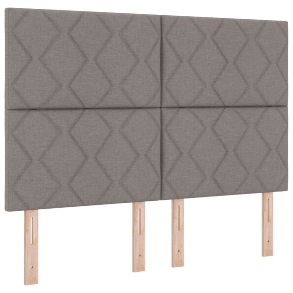vidaXL Postel s úložným prostorem a matrací Sivohnedá 140 x 200 cm – Obrázok 4