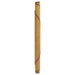 vidaXL Okrúhly koberec prírodný 100 cm bambus – Obrázok 3