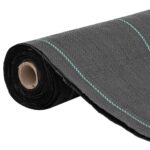 vidaXL Membrána proti burine čierna 1,5x5 m PP – Obrázok 2