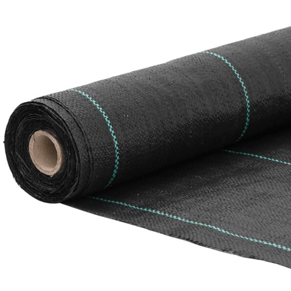 vidaXL Membrána proti burine čierna 1,5x5 m PP – Obrázok 3