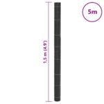 vidaXL Membrána proti burine čierna 1,5x5 m PP – Obrázok 8