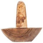 vidaXL Fruit Bowl JEPARA Teak Brown 61 x 21 x 21 cm – Obrázok 4
