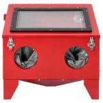vidaXL Pieskovacia kabína 150 l 125 PSI Studený valcovaný oceľ – Obrázok 3