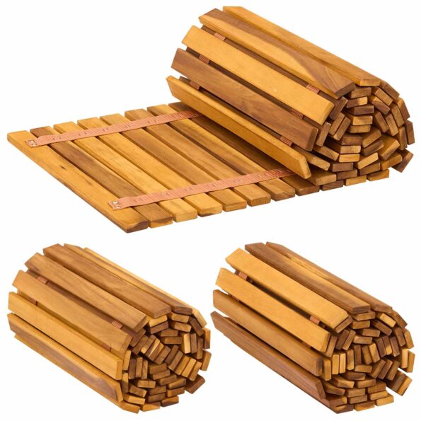 vidaXL Záhradná cestička 3 ks Prírodná 200 x 40 cm – Obrázok 2