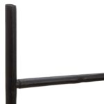 vidaXL Rebrík na deky Čierna 40 x 150 cm Bambus – Obrázok 3
