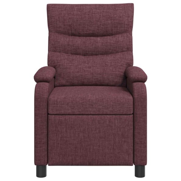 vidaXL Pohovka Fialová Látka – Obrázok 2