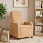 vidaXL Pohovka Béžová Bouclé – Obrázok 10