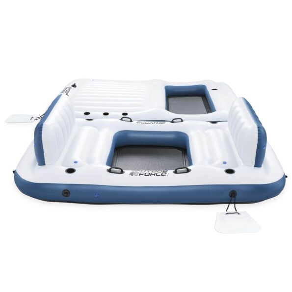 Bestway Hydro-Force plávajúci ostrov 2 ks PVC Biela a modrá – Obrázok 11
