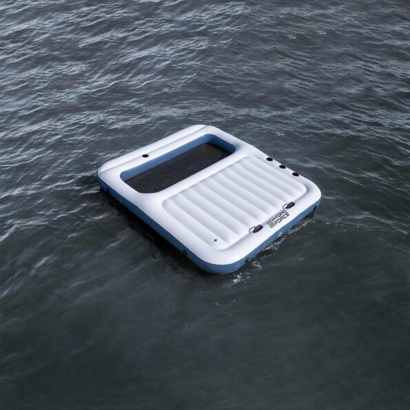 Bestway Hydro-Force plávajúci ostrov 2 ks PVC Biela a modrá – Obrázok 3