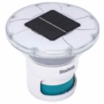 Bestway Plávajúce solárne svetlo s LED pásikmi Biela Ø 7,6 cm PC a ABS – Obrázok 10