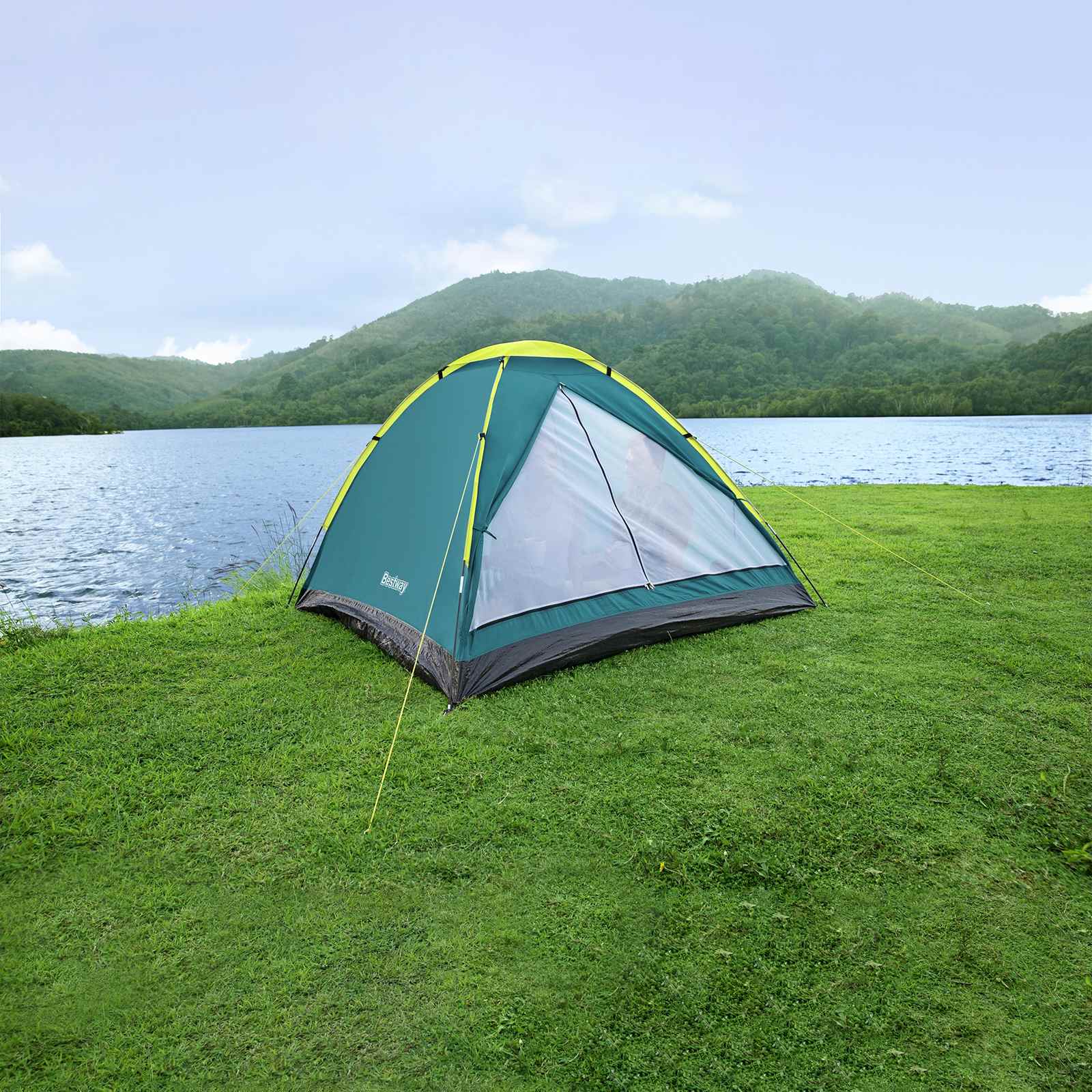42035751_1.jpg Bestway Cool Mount Stan Zelená 1,45 x 2,05 x 1 m – Obrázok 1