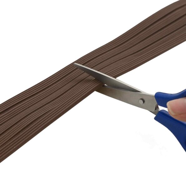 vidaXL Samolepiaca tesniaca páska na okno Hnedá 10 x 4 mm 100 m – Obrázok 6