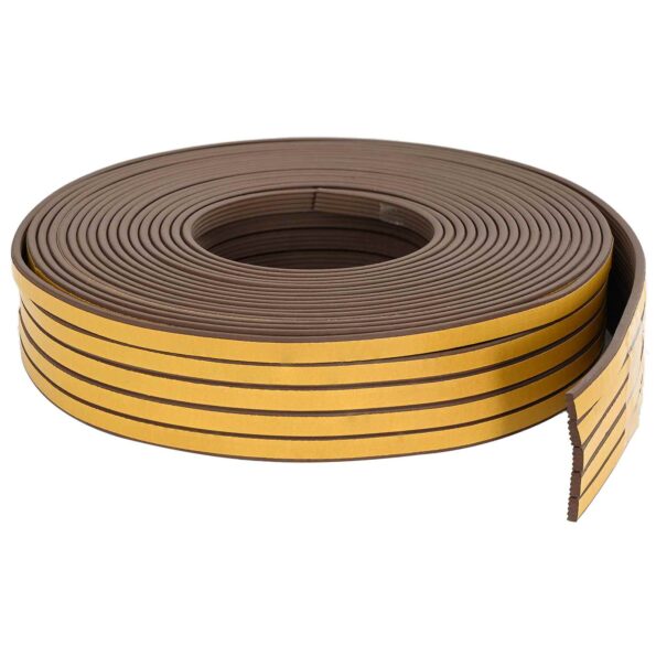 vidaXL Samolepiaca tesniaca páska na okno Hnedá 15 x 8 mm 100 m – Obrázok 2