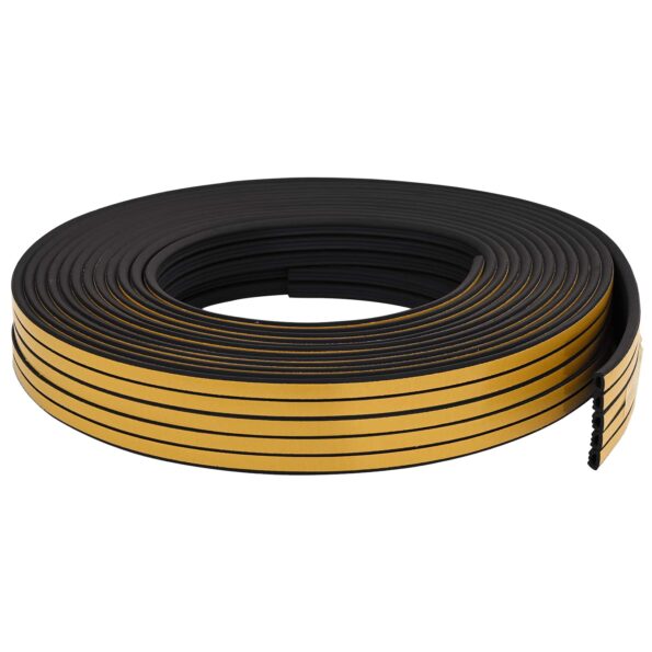 vidaXL Samolepiaca tesniaca páska na okno Čierna 10 x 6 mm 50 m – Obrázok 2