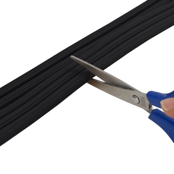 vidaXL Samolepiaca tesniaca páska na okno Čierna 10 x 6 mm 50 m – Obrázok 6
