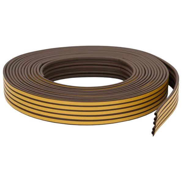 vidaXL Samolepiaca tesniaca páska na okno Hnedá 9 x 6 mm 25 m – Obrázok 2