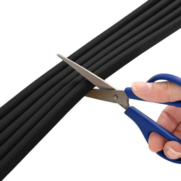 vidaXL Samolepiaca tesniaca páska na okno Čierna 9 x 8 mm 12 m – Obrázok 6