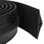 vidaXL Podlahová tesniaca hmota pre garáž 155 x 28 mm 2 m EPDM guma