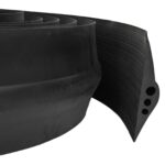 vidaXL Podlahová tesniaca hmota pre garáž 74 x 20 mm 8 m EPDM guma