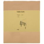 vidaXL Uterák na stôl Obdĺžnikový Béžová 110 x 180 cm Polyester – Obrázok 3