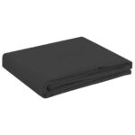 vidaXL Uterák na stôl Obdĺžnikový Tmavosivá 140 x 200 cm Polyester – Obrázok 2