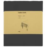 vidaXL Uterák na stôl Obdĺžnikový Tmavosivá 140 x 200 cm Polyester – Obrázok 3
