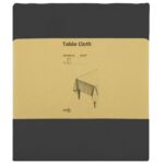 vidaXL Uterák na stôl Obdĺžnikový Tmavosivá 140 x 220 cm Polyester – Obrázok 3