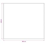 vidaXL Uterák na stôl Obdĺžnikový Tmavosivá 140 x 180 cm – Obrázok 7