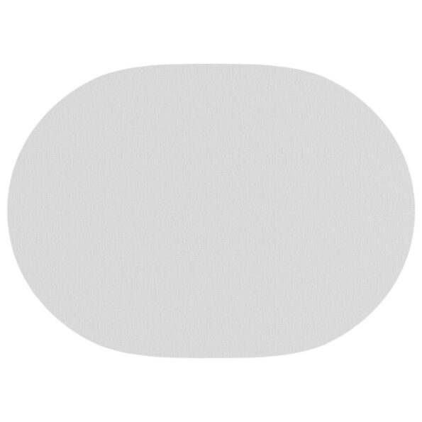 vidaXL Uterák na stôl Oválny Biela 130 x 220 cm – Obrázok 4