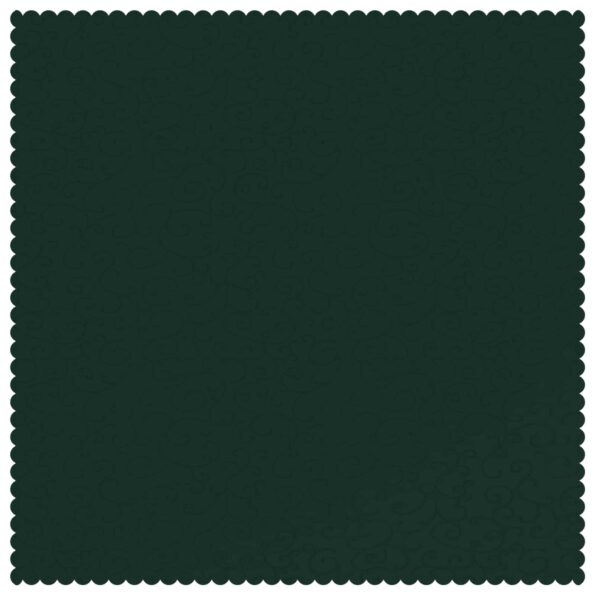 vidaXL Uterák na stôl Štvorcový Tmavozelená 110 x 110 cm – Obrázok 4