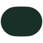 vidaXL Uterák na stôl Oválny Tmavozelená 130 x 220 cm – Obrázok 4